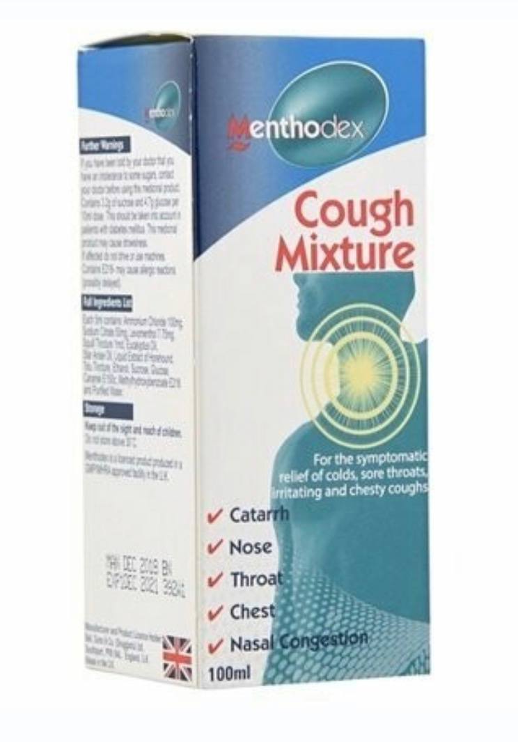 Menthodex Cough Mixture 100ml